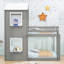 Lit superposé simple au-dessus de simple avec échelle Playhouse-1845990959