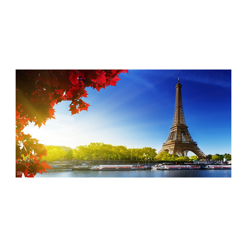 Eiffel Tower Paris - Wrapped Canvas Print
