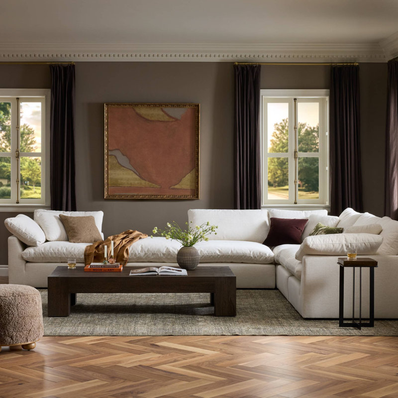 Tual 5Pc Sectional W/Ottoman