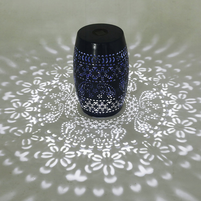 Outdoor Side Table, Dark Blue