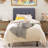 Upholstered Bed Frame with Adjustable Headboard-950108254