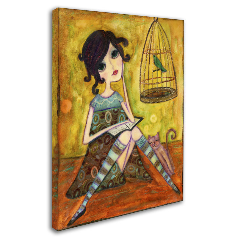 Berkley «A Good Book», reproduction sur toile tendue, H 19 po x l 14 po x P 2 po