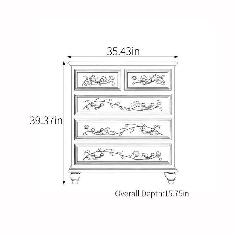Armoire de rangement moderne de style rétro
