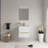 Wall-Mounted Bathroom Vanity - Sink, Floating Storage Cabinet, Stone Resin Countertop, Soft Close Drawers-1592835728-1592835741