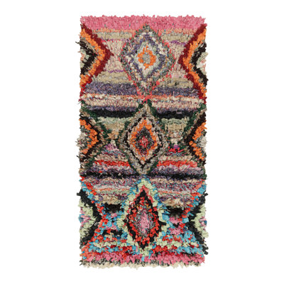 One-of-a-Kind 2'9”x5'6” Hand Knotted Area Rug