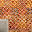 Tapis doré / rose en laine touffeté à la main Deyoung-85650564