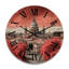 Horloge murale en bois massif Matisha-133649947