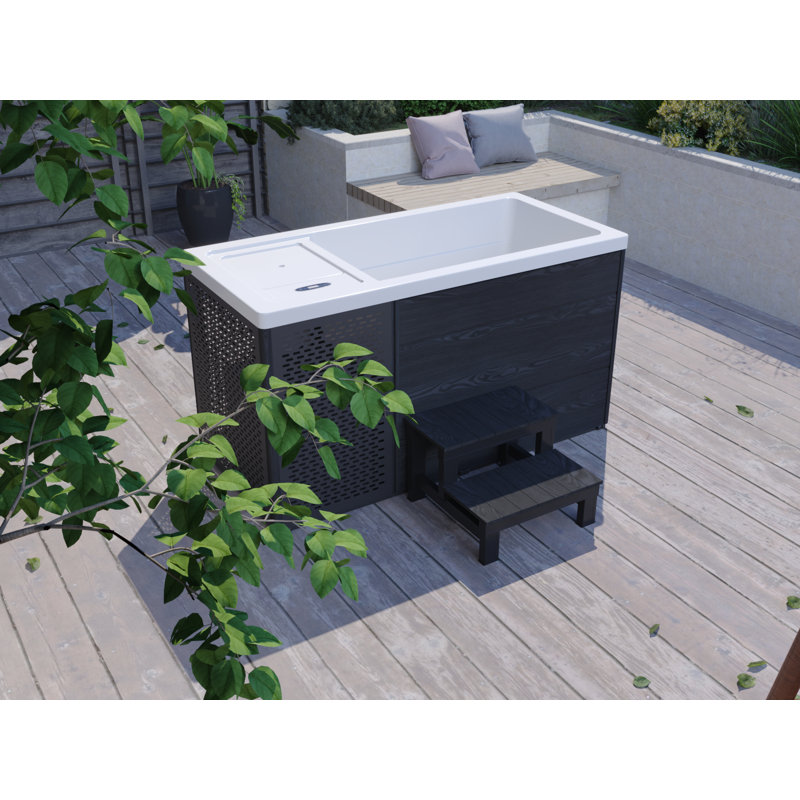 Cyanna Valley Spas Insulated Cold Plunge with Built-In Chiller/Heater, Plug-In