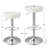 Armīns Swivel Upholstered Faux Leather Adjustable Height Counter Stool with Steel Frame-857057-84175922