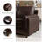 87" Luxury Upholstered Faux Leather Sofa, 3-Seater Couch With Soild Wood Legs For Living Room, Office -618745213