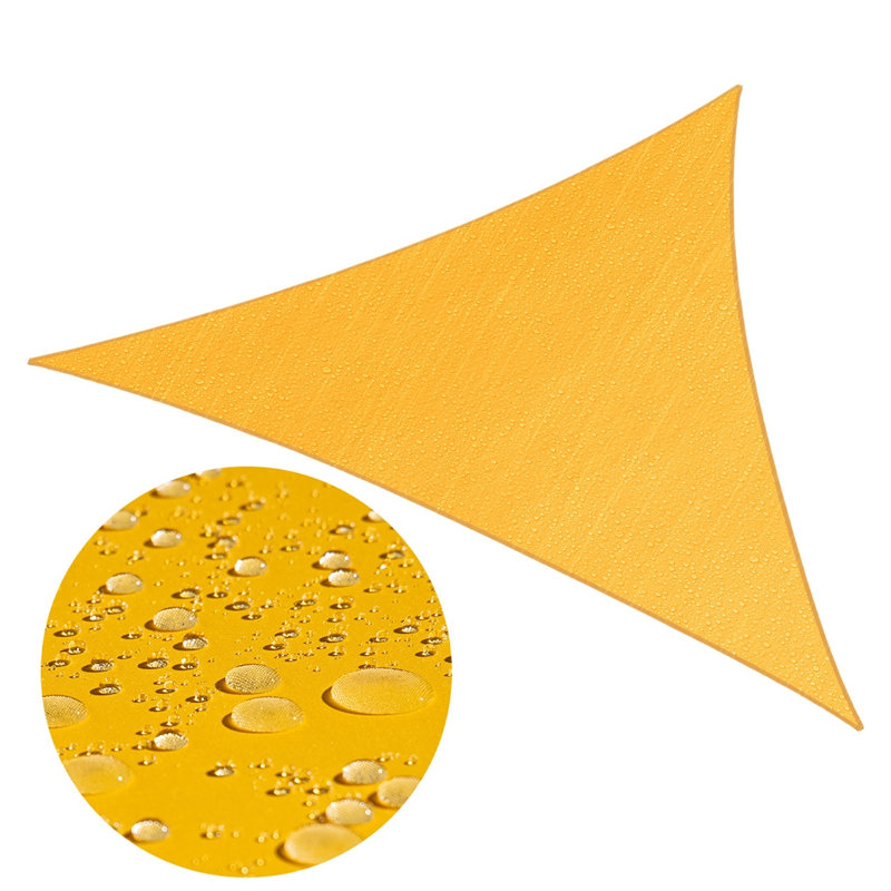 Toile d'ombrage imperméable Royal Shade, Jaune, 16 pi x 24 pi x 28,8 pi