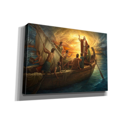 'From Fear to Faith' by Howard Lyon, Canvas Wall Art