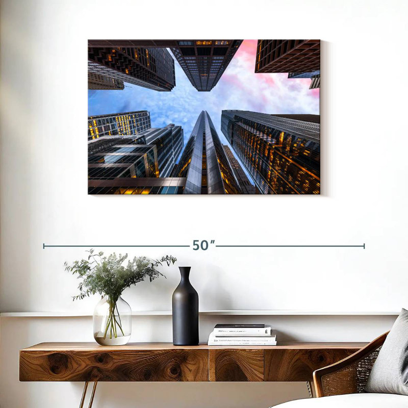 Lilie Chicago Skyscrapers, 24" H x 36" W