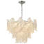 Lustre gradué à 5 lumières avec accents en cristal