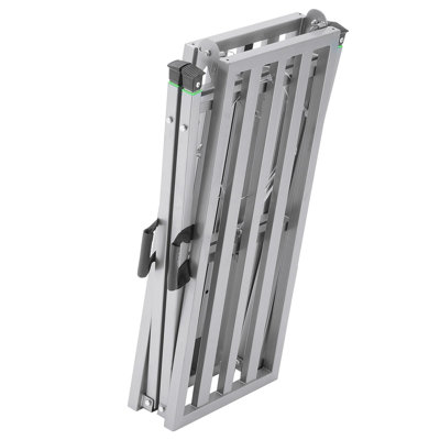 Plateforme de travail, hauteur réglable à 4 vitesses, escabeau pliant en acier allié, plateforme d'échafaudage portable, capacité de charge de 880 lb, pieds en caoutchouc antidérapants, tabouret de peinture pour cloison sèche, nettoyage et lavage
