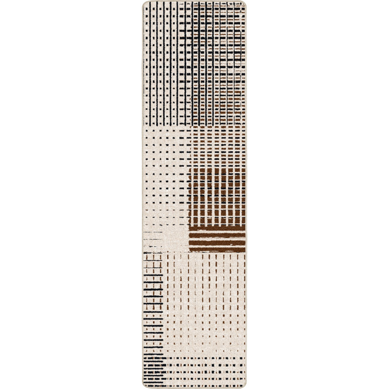 Residency Gridlox Accent Linear Area Rug, Runner 2'1" x 7'8"