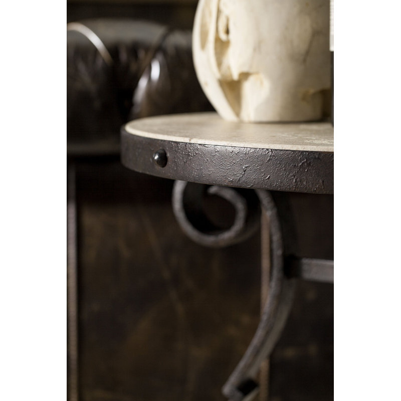 Hill Country Round End Table