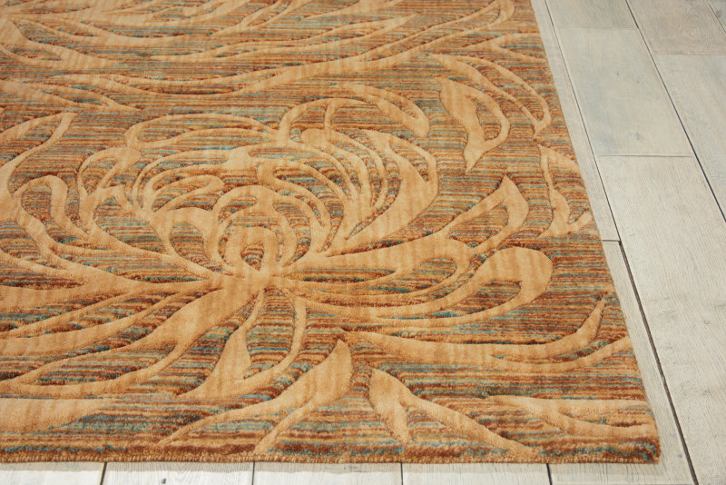Kindra Wool Floral Indoor Rug, Rectangle 9'6" x 13'6"