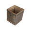 Square Rope Handled Wicker Storage Basket