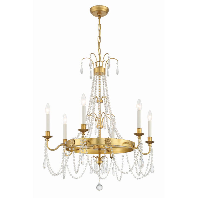 Lavia 6 - Light Dimmable Classic / Traditional Chandelier
