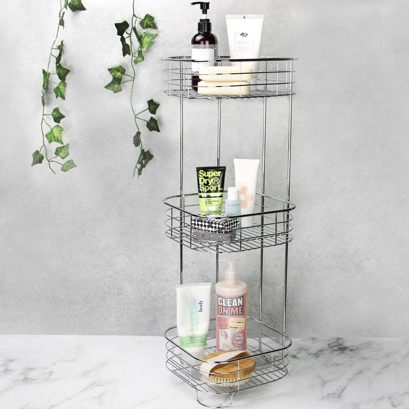 Metal Freestanding Bathroom Shelves