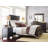 Caliya Solid Wood Panel Bed-98303353