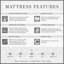 White Noise Foam Mattress-428675263