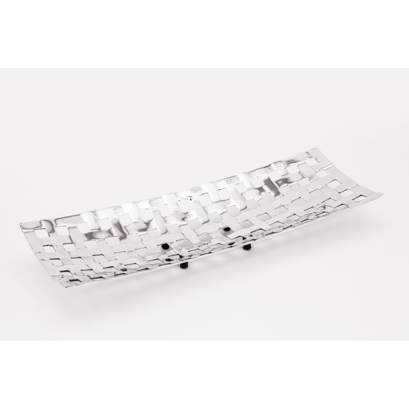 Plateau de service rectangulaire, Grand (H 8,3 po x l 23,5 po)