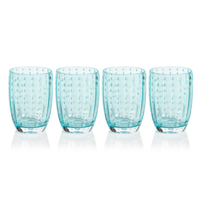 Oakes Ribbed Drinking Glass
