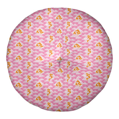 Coussin de sol Katelyn Elizabeth Koi