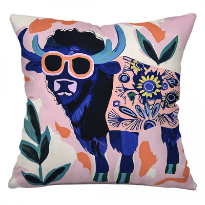 Coussin Bison
