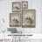 White Blooms Framed Print - Solid Wood-481427254