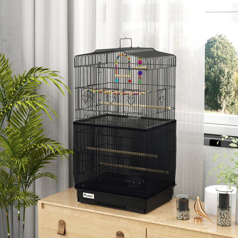 Cage à oiseaux 36 po Tucker Murphy Pet ™, Noir