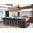6 - Light Dimmable Kitchen Island Square / Rectangle Chandelier