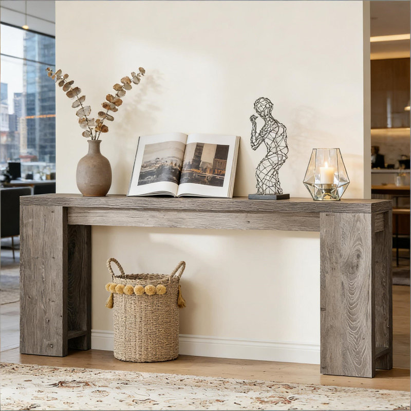 Wood Entryway Table(Only Including Coffee Table)