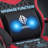 Reclining Ergonomic Fabric PC & Racing Game Chair With Bluetooth Speakers And Vibration Lumbar Pillow-141546296