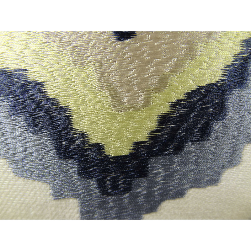 Coussin décoratif en lin fait main Native Trail Dew, H 16 po x l 16 po
