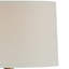 Lampe de table Howocal 24 "Howle, abat-jour tambour, base urne tribale, terre cuite-487423268-499163058