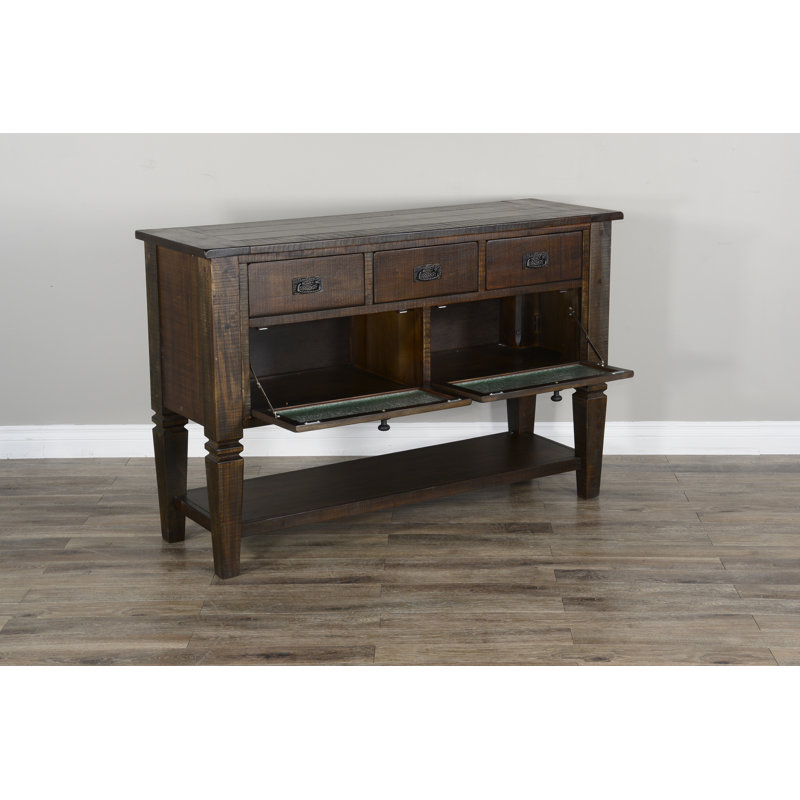 Buffet bas, Brun foncé