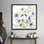 Fleurs grises et dorées florales par tre Sorelle studios, reproduction d’art sur toile-722037646-722037681