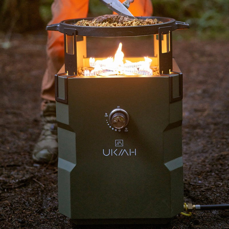 Tailgater II Music Fire Fit Table by Beat Fire to Music Technology