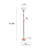 Hoehn 71.75'' Torchiere Floor Lamp-1301344733-1301344738