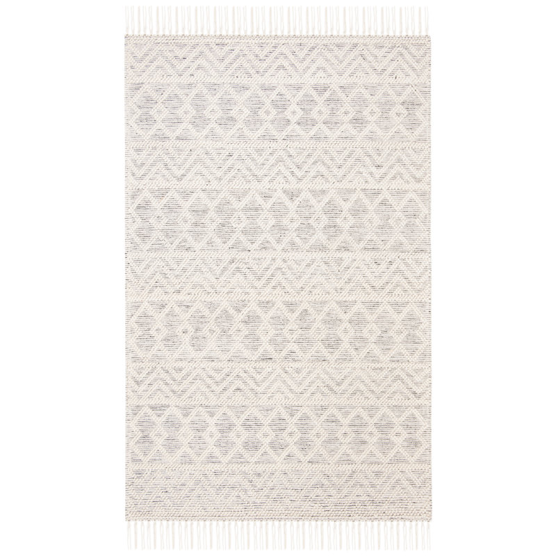 Tapis en laine / coton tissé à la main Natura, Rectangle 3 pi x 5 pi