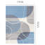 Tapis géométrique moderne crème, gris, Fresno-102211085