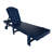 Laguna 77.6" Long Outdoor All-Weather Poly Reclining Single Chaise-87407023