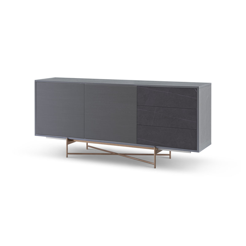 Amelita 179.9cm Sideboard, Grey