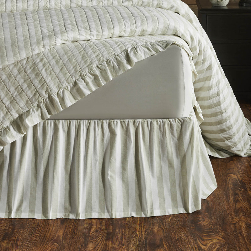 Finders Keepers Ruffled Bed Skirt, King