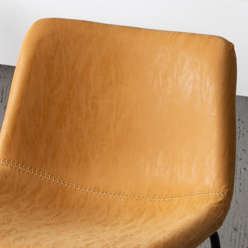 Tabouret de bar et de comptoir 27,55 po Daves, Jaune havane