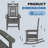 HDPE Patio Rocking Chair Set of 2-96694407