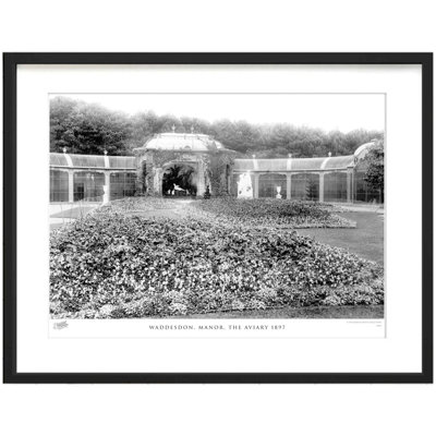 Waddesdon, Manor, The Aviary 1897 by Francis Frith - Single Picture Frame Print